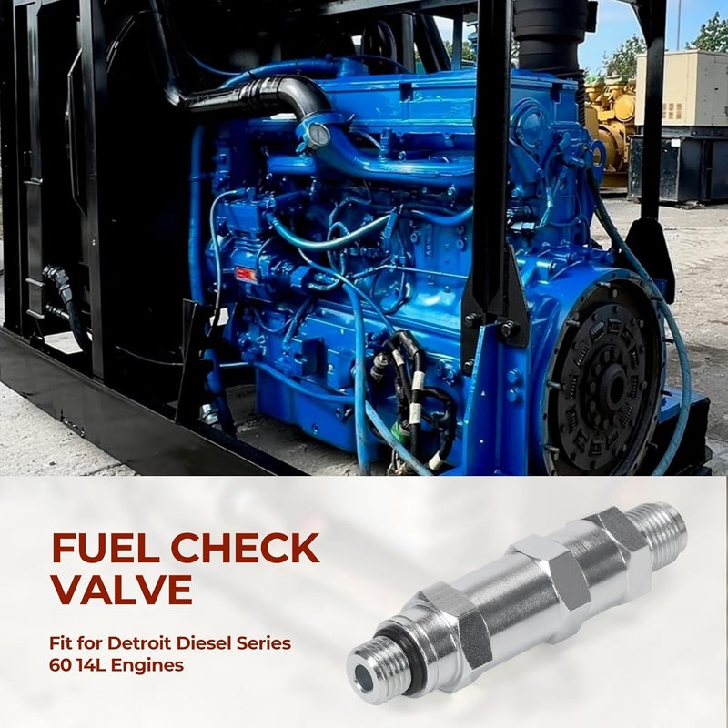 Atesilor 23535129 Fuel Check Valve Compatible with Detroit Diesel S50 8.5L & S60 11.1/12.7/14L Engine - Image 2